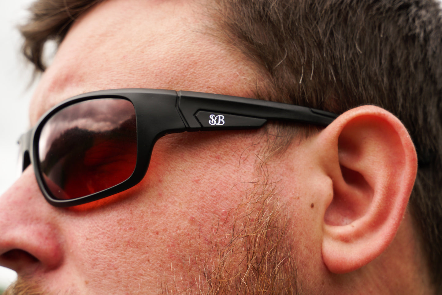 SB Polarised Floating Sunglasses 3.0 on toms face other side