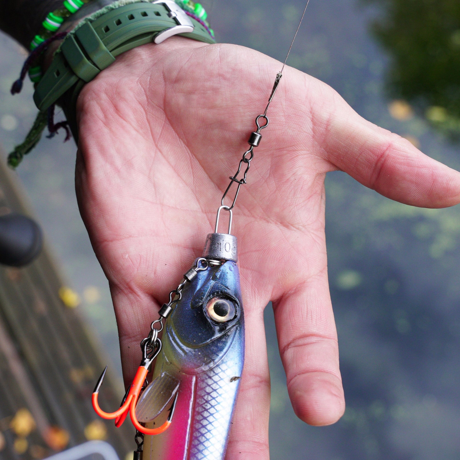 SB Stinger On Breathshad in situ with 10g cheb weight